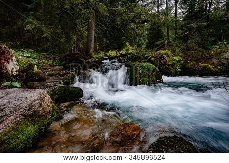 Mountain Stream In High Tatras National Park, Poland