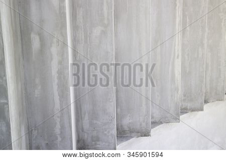 Exterior Design Loft Building In Summer Day, Stock Photo