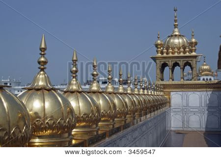 Střecha z Golden Temple