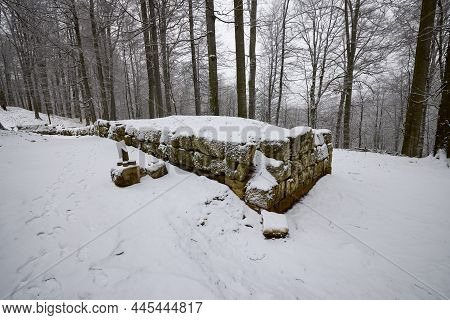 Sarmizegetusa Regia (royal Residence) Was The Capital And The Most Important Military, Religious And
