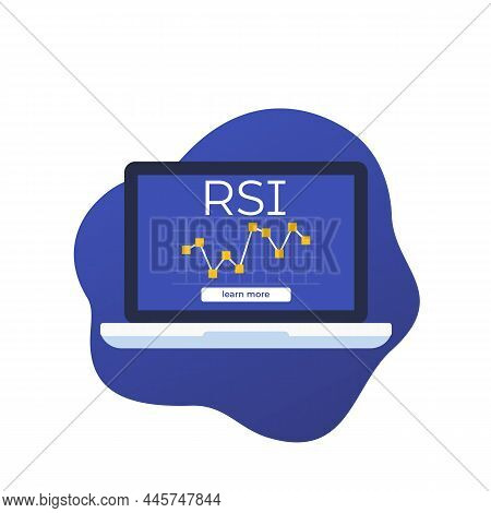 Rsi Indicator, Relative Strength Index Vector Art