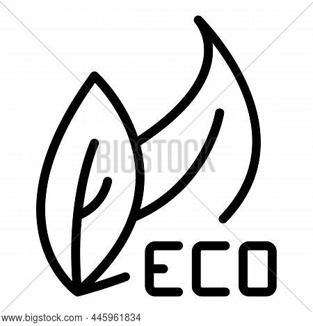 Eco Nature Walk Icon Outline Vector. Travel People. Forest Ecotourism