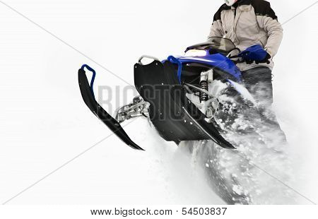 Snowmobile Jump