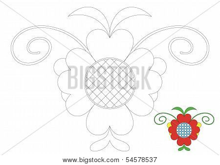 The Moravia ornament _coloring_8