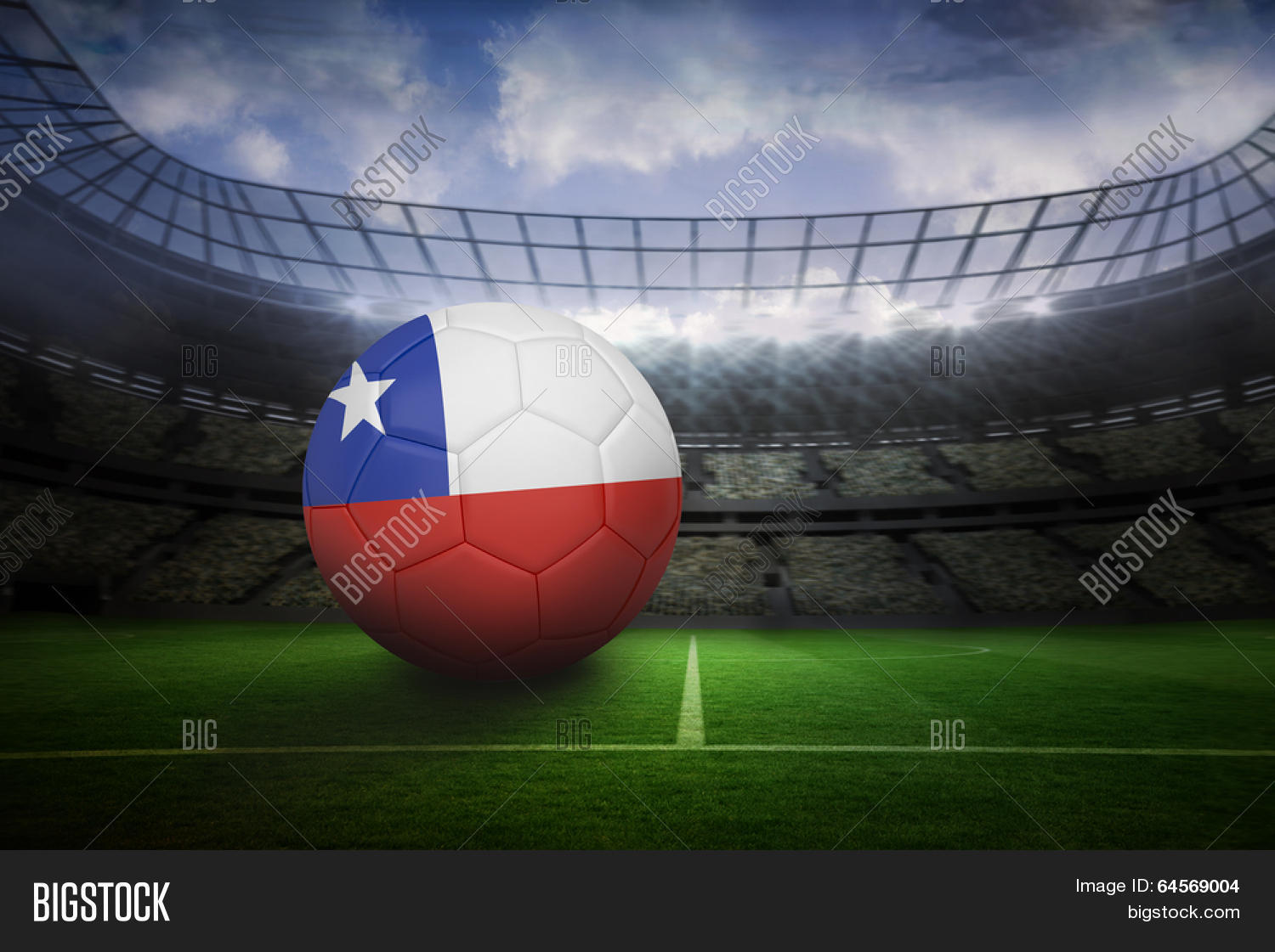 Football Chile Colours Image & Photo (Free Trial) Bigstock