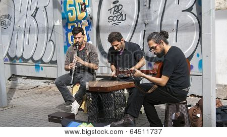 Street musicians