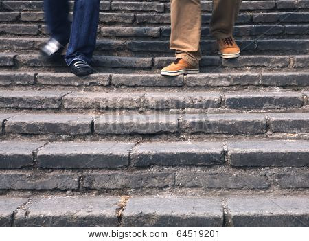 steps