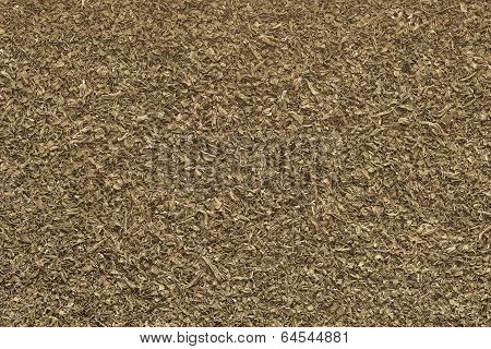 Texture Shredded Dried Leaves Of Gray Yellow Color