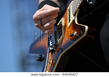 Rock guitarist