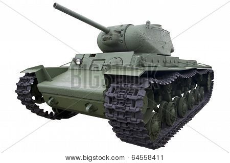 Old Green Heavy Tank