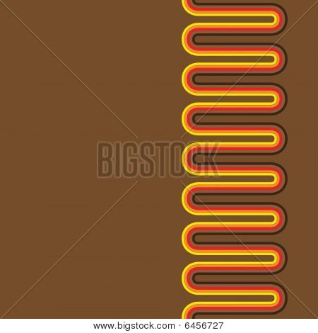 nahtlose retro Linien
