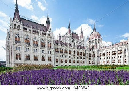 Budapest, View Of Parliament