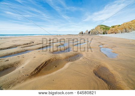 Sandymouth Cornwall England Uk
