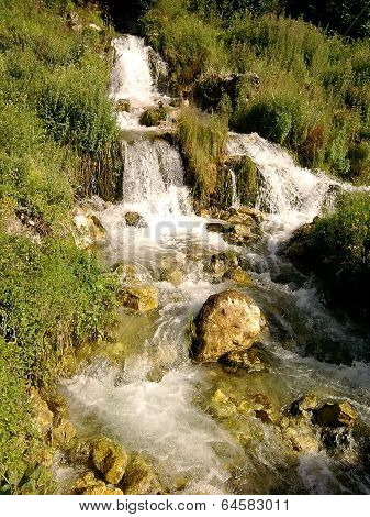 waterfall river Zepa
