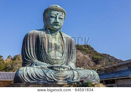 Daibutsu - The Great Buddha of Kotokuin Temple in Kamakura
