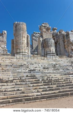Ruins Temple Of Apollo