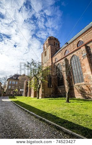 Gothic St Petri Church In Wolgast