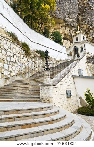 Steps To Assumption Monastery Of The Caves, Crimea