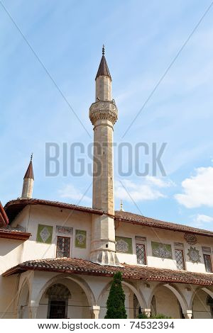 The Big Khan Mosque In Bakhchisarai Town