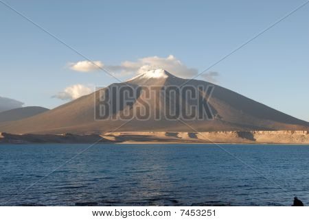 Volkan Licancabur Laguna verde, Atacama, chile adlı