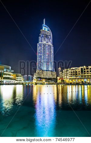 Address Hotel In The Downtown Dubai Area Overlooks The Famous Dancing Fountains