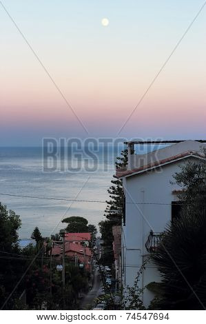 San Felice Circeo Moon