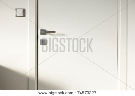 White Wooden Door 2