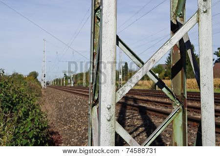 Electricity Pylon For Railways