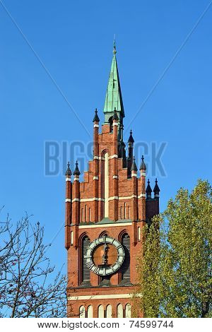Church Of The Holy Family. Kaliningrad (until 1946 Koenigsberg), Russia