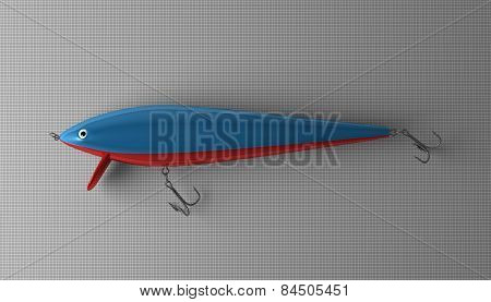 Blue Fishing Plug