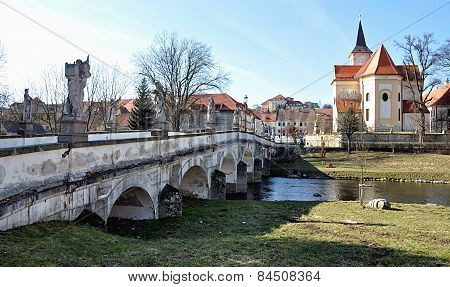 Old Bridge,Namest nad Oslavou,Czech Republic,Europe