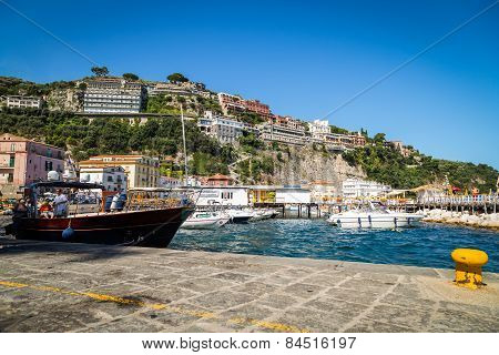 Positano, Italy - July 21