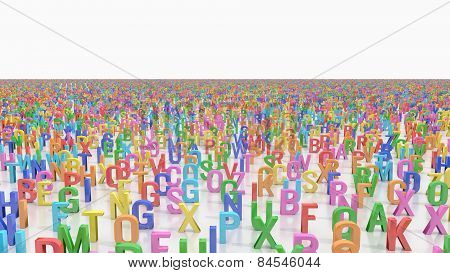 Endless alphabet letters