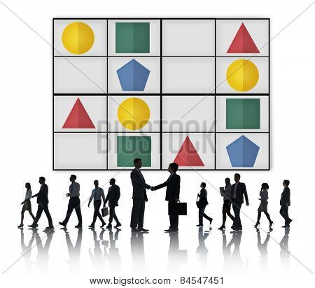 Sudoku Puzzle Problem Solving Leisure Games Concept