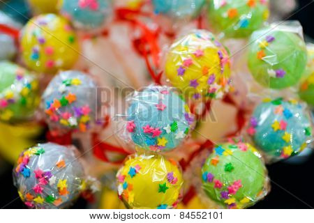 Colorful And Joyfull Lollipops