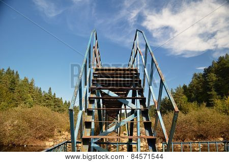 blue stairs turkey