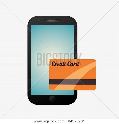Shopping design, vector illustration.