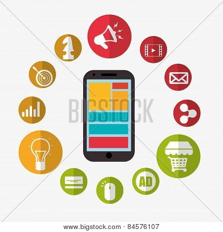 Shopping Design, Vector Illustration.