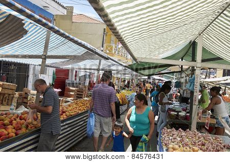 Traditional Street Fair Of Sao Paulo City