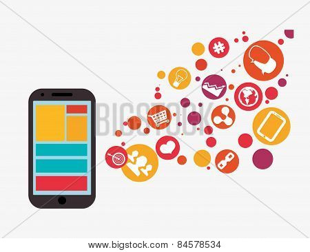 Shopping design, vector illustration.