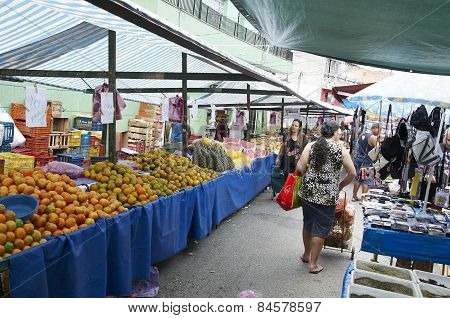 Traditional Street Fair Of Sao Paulo City