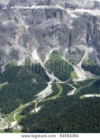 Panoramic Mountain View