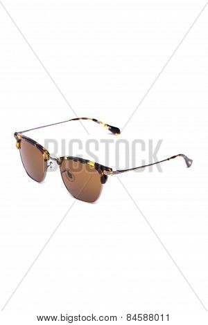 Sunglasses On A White Background