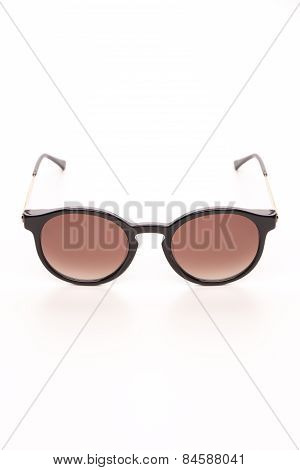 Retro Sunglasses On A White Background