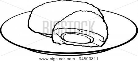 cordon bleu in dish