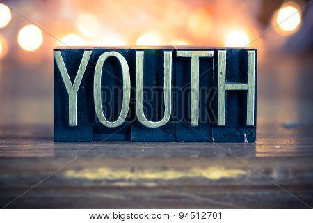 Youth Concept Metal Letterpress Type