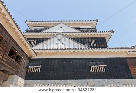 Main Keep (1854) Of Matsuyama Castle, Japan