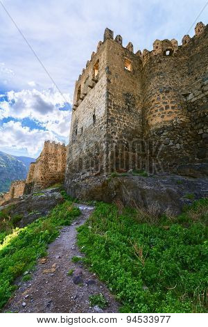 Landscape Khertvisi fortress