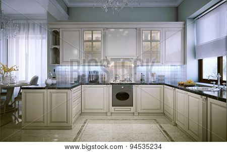 Luxury Kitchen Interior