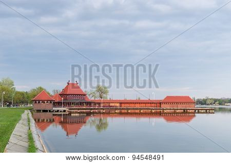 ladies bath at lake Palic